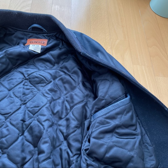 Gap Leather Wool Varsity Jacket - Picture 10 of 14